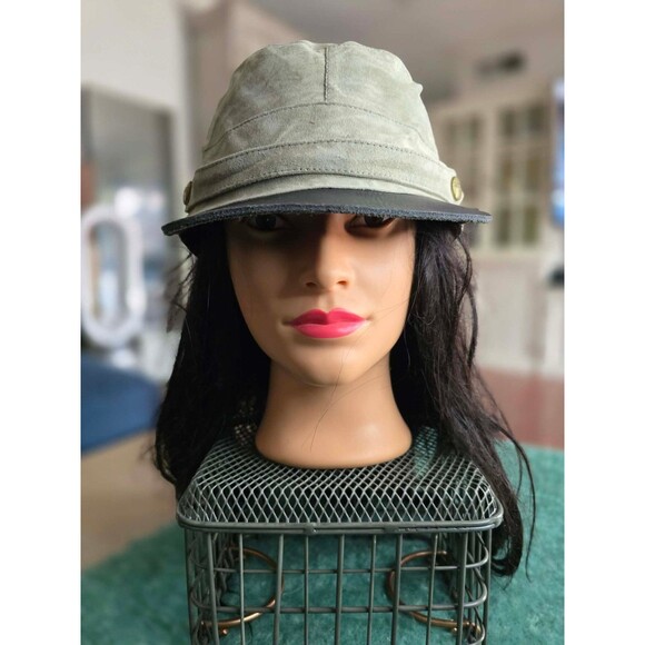 Nwt Heathen leather military hat main image 6